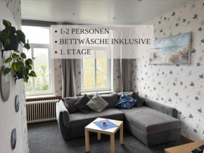 Haus Krabbe Apartments mit Doppelbetten, für 1-2 Personen, Hunde kostenfrei willkommen, kostenfreier Parkplatz, zwischen Bremerhaven und Cuxhaven gelegen